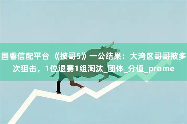 国睿信配平台 《披哥5》一公结果：大湾区哥哥被多次狙击，1位退赛1组淘汰_团体_分值_prome